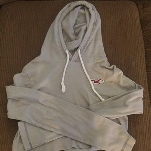 Hollister cropped hoodie